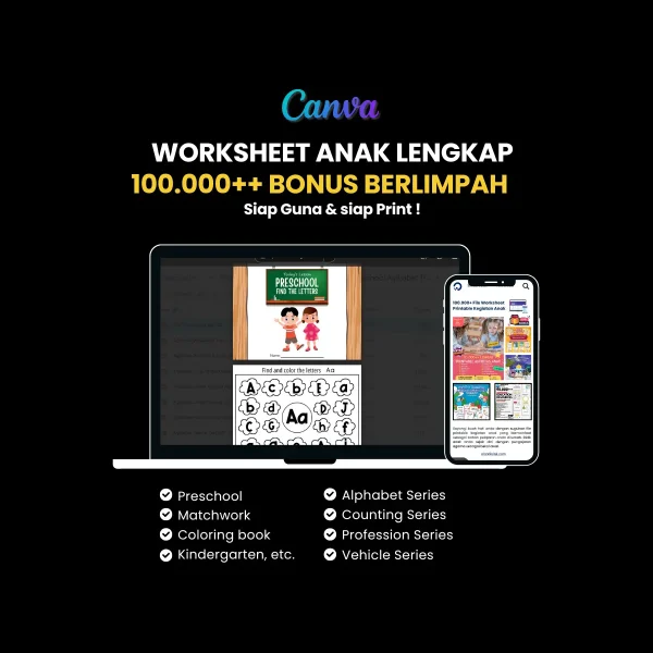 worksheet anak