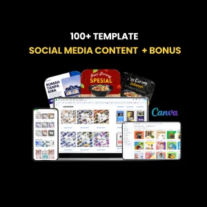 Template Social Media Content Canva