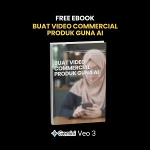 (FREE EBOOK) BUAT VIDEO COMMERCIAL PRODUK GUNA AI