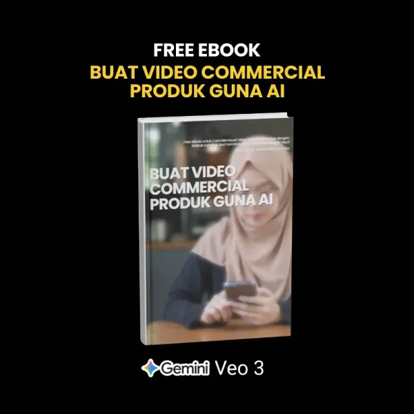 (FREE EBOOK) BUAT VIDEO COMMERCIAL PRODUK GUNA AI