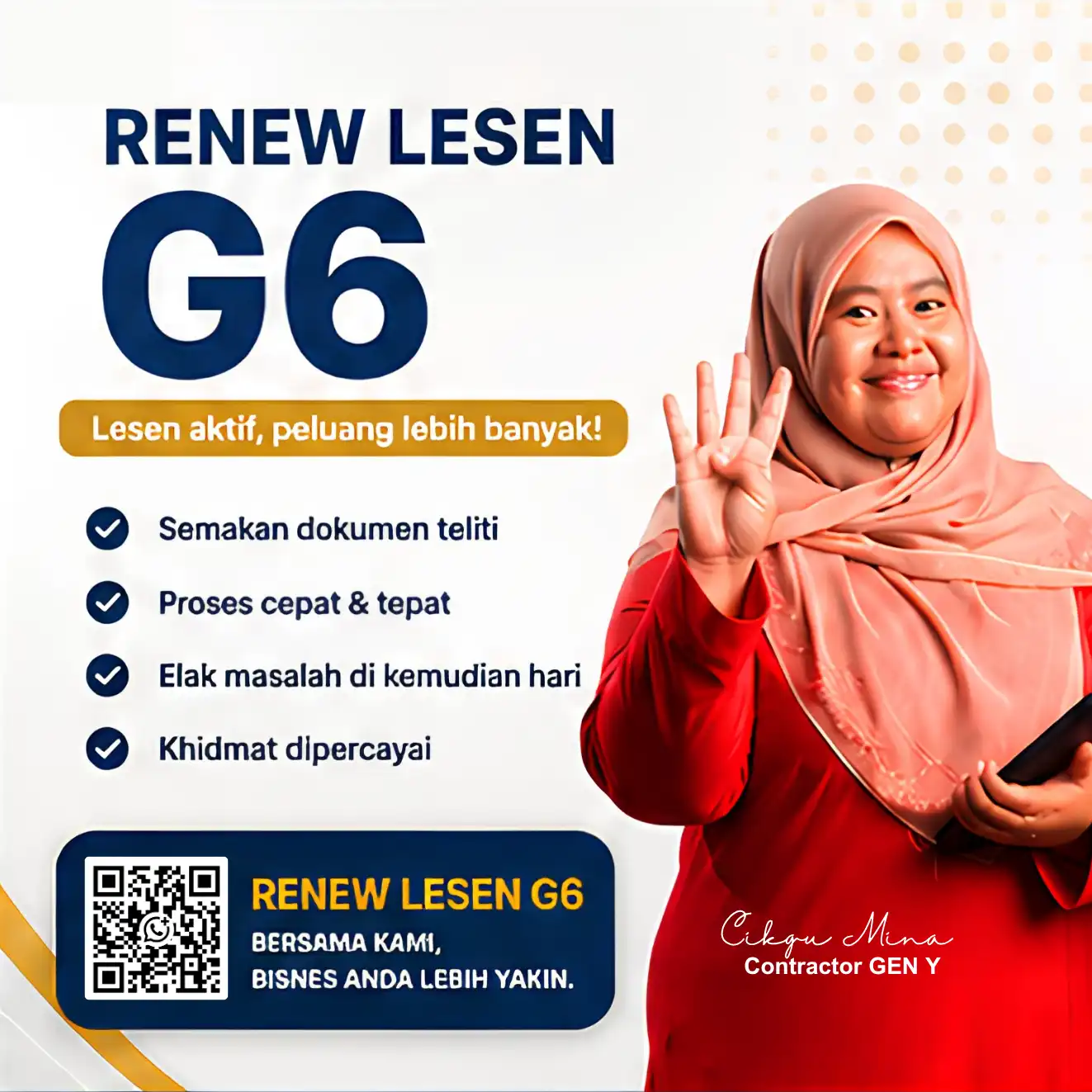 renew lesen G6 cibd